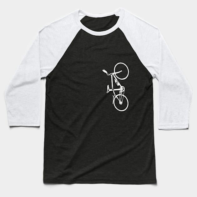 Cycling-Biking-Spinning Workout Design Baseball T-Shirt by teesbyfifi